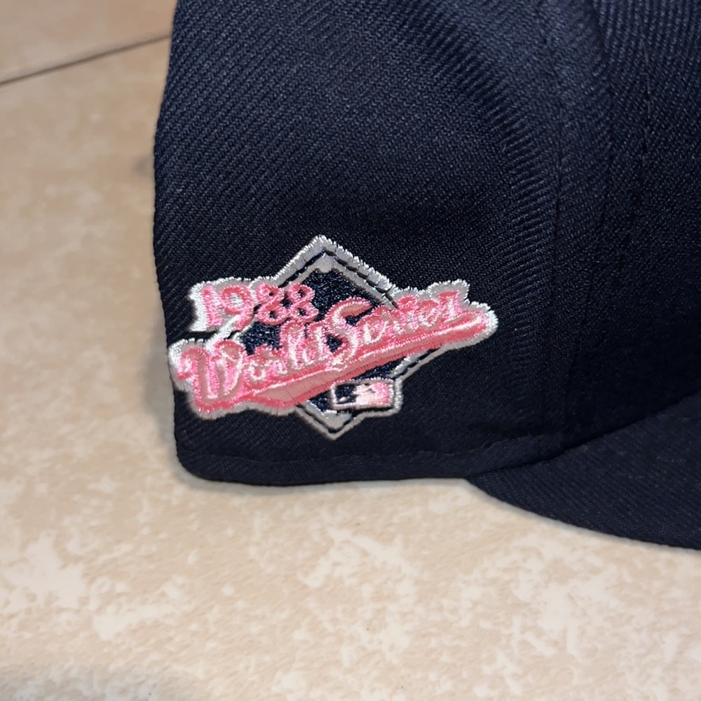 Dodgers New Era World Series Patch Hat - Picture 2 of 5